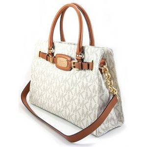 MK Hamilton large signature MK east west tote
